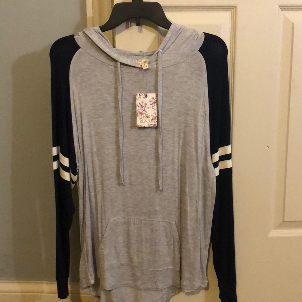 Pink Republic hooded shirt